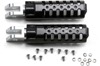 Burly Brand Razorback Pegs Rider - Black Fits M8 Softail