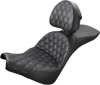 Explorer Lattice 2-Up Seat Black w/Backrest - For 18-21 FXBB