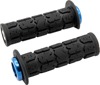 ODI Rogue Lock-On ATV/PWC Grips Black/Blue 125mm Pair - Oversized lock-on grips for ATV and watercraft