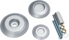 Kuryakyn Lodestar Rear Axle Sliders Silver Fits BMW R1200/1250 R Nine T