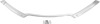 Performance Machine Scallop Windscreen Trim Chrome For 11-23 HD Road Glide Performance Machine Scallop Windscreen Trim Chrome For 11-23 HD Road Glide