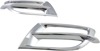 Show Chrome Side Fairing Accent Grille Silver 52-682