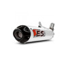 Big Gun ECO Slip On Exhaust Muffler Silver Fits 12-18 Kawasaki Brute Force 300