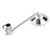 BikeMaster Universal Clamp-On Mirror 8" Stem Chrome