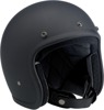 Bonanza Open Face Street Motorcycle Helmet Black 2X-Large Bonanza Open Face Street Motorcycle Helmet Black 2X-Large