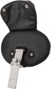 Drag Specialties EZ Glide II Large Backrest Black/Smooth - Large backrest for EZ Glide II seats, Black/Smooth
