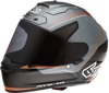 6D ATS-1R Alpha Full Face Helmet Bronze Black Gray Large - Full face carbon helmet, adult large, bronze/black/gray