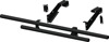 KFI Double Tube Rear Bumper Black Fits 14-19 Ranger Full Size Models