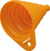 Shindy 16-821 Silicone Folding Funnel, Orange - Compact & Durable