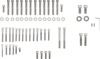Drag Specialties Motor Bolt Set Chrome For Harley XLH1000 XLCH XLH900 - Chrome engine bolt kit For Harley XLH1000, XLCH, XLH900