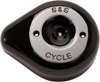 Stealth Teardrop Air Cleaner Cover Black by S&S