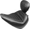Tuck and Roll Vinyl Solo Seat w/Backrest - For 18-19 HD FXBR Breakout Tuck and Roll Vinyl Solo Seat w/Backrest - For 18-19 HD FXBR Breakout