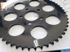 Steel 530 Conversion 46T Drive Sprocket Gloss Black Offset 0.230"