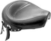 Mustang Wide Skirted Studded Solo Seat 15" For 96-03 HD Sportster 2.1 gal tank
