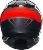 AGV K6 S Slashcut Helmet Large Black/Red/Gray - Full face helmet, Large, Black/Red/Gray, Unisex