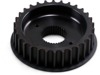 Drag Specialties Front Transmission Pulley 30T Black For Harley-Davidson XL