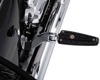 CIRO CMX Footpegs Black Pair For Harley Male Mount 1987-2024 - Fits Harley 1/2" male mount 1987-2024 models