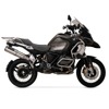 Hi-Output Adventure 500 Slip On Exhaust, Stainless Steel Fits BMW GS 1250