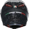 AGV Pista GP RR Carbonio Forgiato Helmet Large Black/Red/Gray - Premium carbon fiber full face helmet, size L
