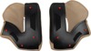 ICON Elsinore Helmet Cheek Pads 2XL Brown - Replacement cheek pads for ICON Elsinore helmet 2XL