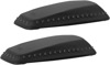 Mustang Studded Saddlebag Lid Covers Black