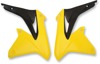Cycra Powerflow Radiator Shrouds Yellow Fits 2008-2017 Suzuki RMZ-450
