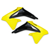 Cycra Powerflow Radiator Shrouds Yellow Fits 2008-2017 Suzuki RMZ-450