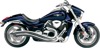 Speedster Swept Chrome Full Exhaust - For 06-21 Suzuki M109R Boulevard Speedster Swept Chrome Full Exhaust - For 06-21 Suzuki M109R Boulevard