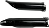 UFO Fork Slider Protectors Black Fits Kawasaki KXF250/450
