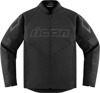 ICON Hooligan Jacket Black Men's Large - Durable polyester sport fit jacket