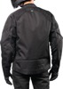 ICON Hooligan Jacket Men's S Black - Durable polyester chassis with mesh panels