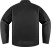 ICON Hooligan Jacket Men's S Black - Durable polyester chassis with mesh panels