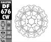 Floating Wave Front Brake Rotor - Honda CBR Goldwing Valkyrie