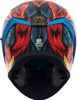 ICON Airform Fever Dream Helmet 3XL Red - Full-face helmet with internal sun shield