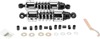 11.5" 412 Series Shocks Chrome - For 87-14 Honda Kawasaki Triumph