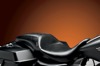 Le Pera Outcast Seat With Backrest Black 15" W For 08-23 HD Touring