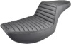 Step-Up Tuck and Roll 2-Up Seat - Black - For 82-94 Harley FXR Step-Up Tuck and Roll 2-Up Seat - Black - For 82-94 Harley FXR