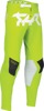 Thor Youth SPORTMODE Riot Pants Fluorescent Yellow Size 24 - Athletic fit off-road pants for youth riders