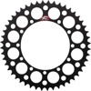 Rear Sprocket Grooved - Black 520-48 Teeth - For 91-09 Kawasaki KX 250/F/ 04-06 Suzuki RM-Z 250 Rear Sprocket Grooved - Black 520-48 Teeth - For 91-09 Kawasaki KX 250/F/ 04-06 Suzuki RM-Z 250