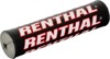 Renthal 7.5" Mini SX Bar Pads Black/White/Red