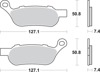 SBS 854H.LS Sintered Brake Pads