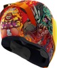 ICON Airflite Blegh MIPS Helmet - Small, Red - Full-face helmet with MIPS and glow-in-the-dark design