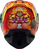 ICON Airflite Blegh MIPS Helmet - Small, Red - Full-face helmet with MIPS and glow-in-the-dark design