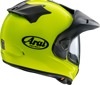 Arai XD-5 Solid Helmet Fluorescent Yellow Small - Dual sport helmet with advanced features