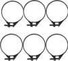 55-58mm Narrow Band Clamps for Carb & Intake Boots - 6 Pack