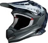 Z1R Youth F.I. Lumen MIPS Helmet Silver/Blue M - Youth MX helmet with MIPS technology