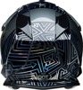 Z1R Youth F.I. Lumen MIPS Helmet Silver/Blue M - Youth MX helmet with MIPS technology