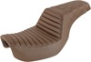 Step-Up Tuck and Roll 2-Up Seat Brown - For 06-17 Harley Dyna Step-Up Tuck and Roll 2-Up Seat Brown - For 06-17 Harley Dyna