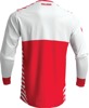 THOR Differ Slice Jersey Red White Men's Small - Performance jersey, size Small, Red/White