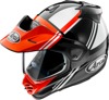 Arai XD-5 Cosmic Helmet Large Red Gloss - Dual sport helmet with vented design
